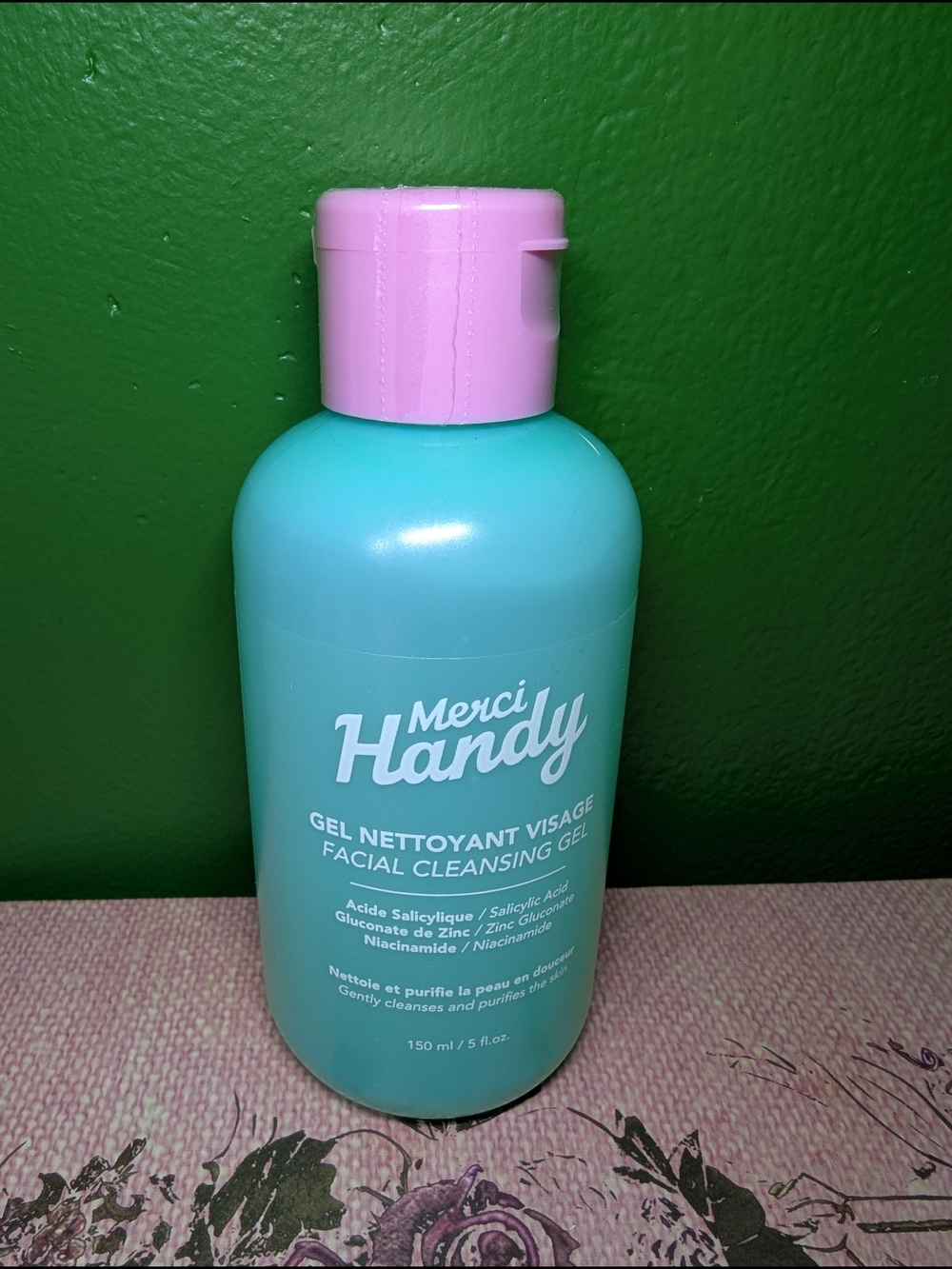 Merci Handy Facial Cleansing Gel - Salicylic Acid, Zinc + Niacinamide